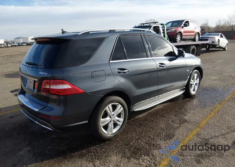 2012 Mercedes-Benz Ml 350 Bluetec 4Matic from USA, damaged, VIN 4JGDA2EB8CA060672